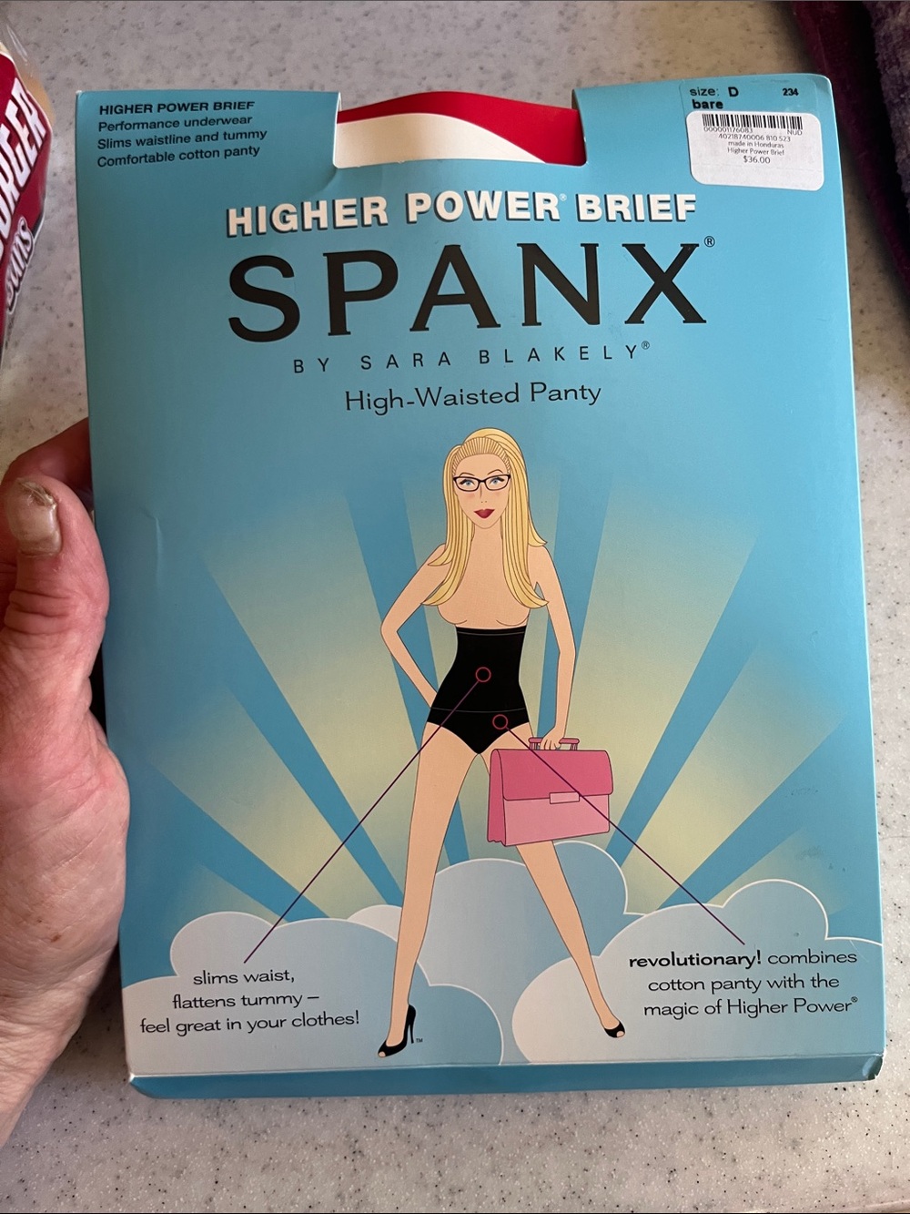 SPANX Higher Power Brief High-Waisted Panty - Nude
